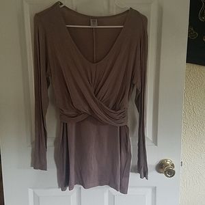 Japanese Weekend Taupe Tunic